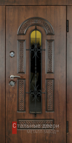Входные двери МДФ в Электрогорске «Двери МДФ со стеклом»